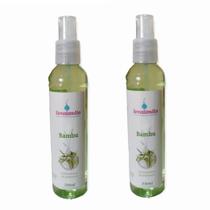 2 Aromatizador Ambiente Odorizador Spray De Bambu Borrifador Perfumado 200ml Senalândia - Envio Já