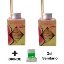 2 Aromatizador Ambiente Vareta Perfumador Casa 100ml Difusor Ar Lar Top Marca Luz Aromas - Envio Já