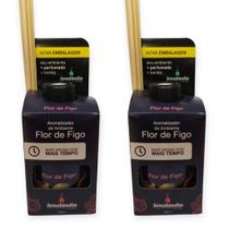 2 Aromatizante Ambiente Flor de Figo 280ml Difusor Palito Casa Ar Cheiroso da Senalândia - Envio Já