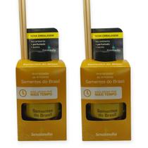 2 Aromatizante Ambiente Sementes do Brasil Difusor Vareta Perfume Casa 280ml Senalândia - Envio Já