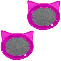 2 Arranhador Gato Super Cat Relax Pop Furacão Pet - Rosa