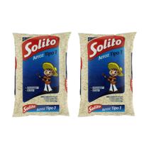 2 Arroz Polido Tipo 1 Solito Pacote 5kg