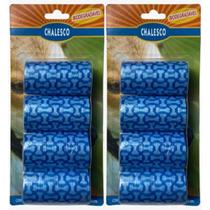 2 Azul Refil Cata Caca Com 4 Rolos De 20 Sacolas - Chalesco 2 Azul Refil Cata Caca Com 4 Rolos De 20 Sacolas - Chalesco