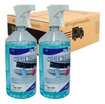 2 Bactericidas Aromatizador P/ Ar Condicionado 1 Litro