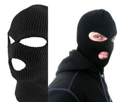 2 Balaclava 3 Furos LÃ Térmica Touca Ninja Lã máscara bicicleta moto paintball goro frio inverno