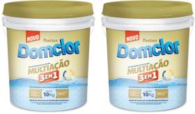 2 baldes Cloro 10kg Dicloro Granulado Multiação Domclor