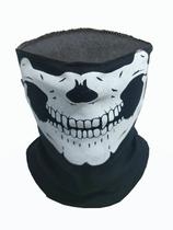 2 Bandana Touca Preta Estampa Caveira Capacete Paintball lenço Moto 2 Bandana Touca Preta Estampa Caveira Capacete Paintball lenço Moto