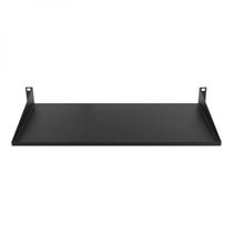 2 Bandejas De Fixacao Simples P/ Rack 19 1u P290 Preto