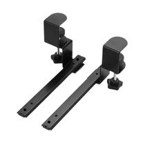 2 bandejas deslizantes para teclado sob a mesa, montagem lateral para mesa de estudo 2 bandejas deslizantes para teclado sob a mesa, montagem lateral para mesa de estudo