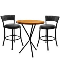 2 Banquetas Forts Baixa Fibra Preto Ferro Pintura Eeletrostática Com Bistrô 2 Banquetas Forts Baixa Fibra Preto Ferro Pintura Eeletrostática Com Bistrô
