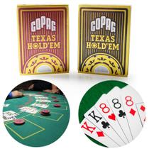 2 Baralho Copag Texas Holden 54 Cartas Profissional Poker