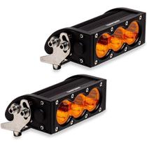 2 Barra de Led 30w 6" 15cm Foco Aberto Âmbar 3000k Pro 2 Barra de Led 30w 6" 15cm Foco Aberto Âmbar 3000k Pro