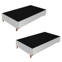 2 Base Box Solteiro 42x88x188cmmônaco