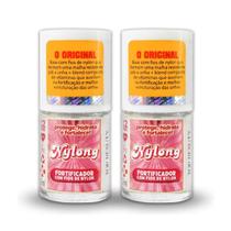 2 Bases Nylong Fortificador De Unhas