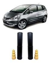 2 Batente Coifa Amortecedor Traseiro Honda Fit 2012 2013 14