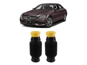 2 Batente Guarda Pó Dianteiro Mercedes C300 2017 2018 2019