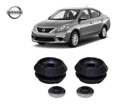 2 Batente Rolamento Amortecedor Dianteiro Nissan Versa 2011 2012 2013