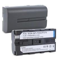2 bateria P/ Iluminador Led Np-f550 / F570 Yongnuo Godox pra camera - sem