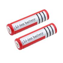 2 Bateria Recarregável 18650 Lithium 6800mah 3,7V Lanterna
