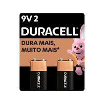 2 Baterias Alcalinas 9v Duracell