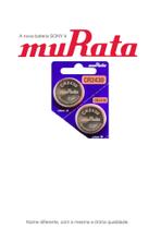 2 Baterias Murata CR2430 DL2430 ECR2430 Célula de Moeda de Lítio de 3V 2 Baterias Murata CR2430 DL2430 ECR2430 Célula de Moeda de Lítio de 3V