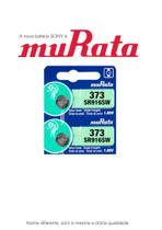 2 Baterias SONY Murata 373 SR916SW 1.55V Célula de Botão de Relógio de Óxido de Prata