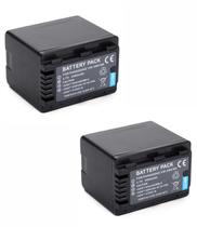 2 Baterias VW-VBK360 3580mAh para câmera digital e filmadora Panasonic HDC-HS80, HDC-TM40, SDR-H100, SDR-T70