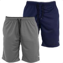 2 Bermudas Adulto Dry Fit Leve Ótima Para Academia Verão 002