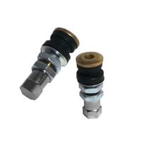 2 Bico Para Roda Liga Leve Furo Fino Pneu Sem Camara Moto