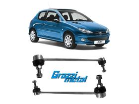 2 Bieleta Tirante Dianteira Peugeot 206 2001 2002 2003 2004