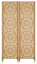 2 Biombo Reto Com Pes Folha Painel Mdf Cru Divisor Divisória Separador De Ambiente Vários Modelos