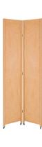 2 Biombo Slim Sanfonado Com Rodinhas E Dobradiças Mdf Cru Folha Painel Divisor Divisória Separador De Ambiente Vários Modelos