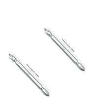 2 Bits Ponteira Parafusadeira Furadeira Ph2 Dupla Cr-v 11cm