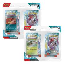 2 Blister Quádruplo Pokémon Escarlate Violeta Amigos de Jornada Scrafty e Yanmega TCG Geek Cartas 2 Blister Quádruplo Pokémon Escarlate Violeta Amigos de Jornada Scrafty e Yanmega TCG Geek Cartas