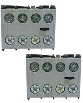 2 Bloco de Contato Auxiliar Frontal 2NA+2NF BFCA-22 Weg 2 Bloco de Contato Auxiliar Frontal 2NA+2NF BFCA-22 Weg