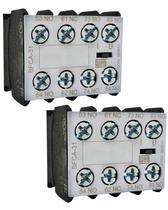 2 Bloco de Contato Auxiliar Frontal Para Minicontator CWCA0 3NA+1NF BFCA-31 Weg 2 Bloco de Contato Auxiliar Frontal Para Minicontator CWCA0 3NA+1NF BFCA-31 Weg