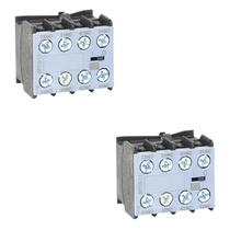 2 Blocos Contato Auxiliar BFC0-13 WEG 1NA+3NF CWC 690v 60Hz 2 Blocos Contato Auxiliar BFC0-13 WEG 1NA+3NF CWC 690v 60Hz