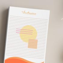 2 Blocos de Notas Anotações Marcações A5 15x21