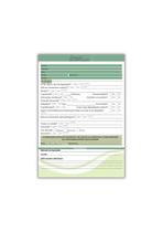 2 Blocos Ficha Anamnese Depilação Depilador CORES