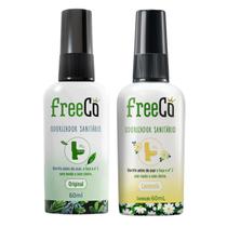 2 bloqueador neutralizador de odores sanitarios freeco 60ml