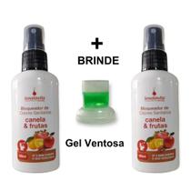 2 Bloqueador Odor Sanitário Banheiro Elimina Cheiro Free Coco Potente Forte N2 de 60ml - Envio Já