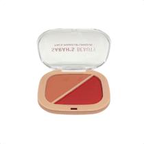 2 Blush E Iluminador Sarah Beauty Maquiagem Feminino