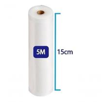2 Bobinas Rolo De Saco Embalagem Seladora A Vácuo 15 Cm X 5M 2 Bobinas Rolo De Saco Embalagem Seladora A Vácuo 15 Cm X 5M