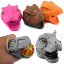 2 Bolas Bolinha Gel Brinquedo Infantil Anti-stress Dinossauro