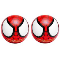 2 Bolas Leve Borracha Herói Spider Aranha Infantil de Vinil 2 Bolas Leve Borracha Herói Spider Aranha Infantil de Vinil