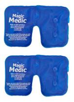 2 Bolsa Térmica Compressa Bag Quente Hot Frio Aquece Sozinha - MAGIC MEDIC