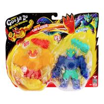 2 Bonecos Elásticos Blazagon vs Cacticus - Goo Jit Zu 2 Bonecos Elásticos Blazagon vs Cacticus - Goo Jit Zu