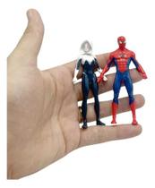 2 Bonecos Homem Aranha E Mulher Aranha Marvel Colecionáveis