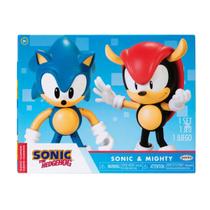 2 Bonecos Sonic e Mighty com Acessórios - Sonic - Sunny Brinquedos