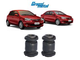 2 Borracha Menor Balança Dianteira Toyota Etios 2013 A 2020